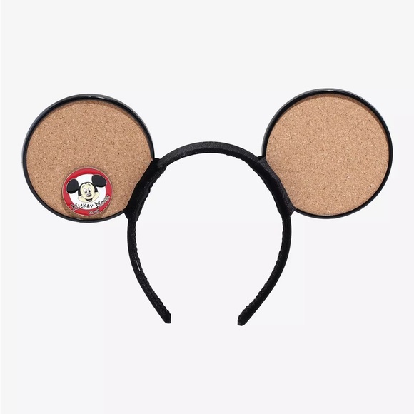 Disney Accessories - Disney Mickey Mouse Revised Cork Ears with Pin.